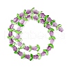 Transparent Glass Bead Strands GLAA-K070-02F-2