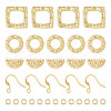  Geometry Earring Making Kit DIY-TA0005-41-2