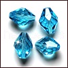 Imitation Austrian Crystal Beads SWAR-F054-13x10mm-10-1