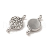 304 Stainless Steel Connector Charms STAS-D039-01P-2