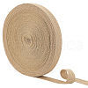Cotton Herringbone Ribbon OCOR-WH0097-50B-1