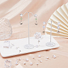 SUPERFINDINGS 84Pcs 3 Size 304 Stainless Steel Stud Earring Findings STAS-FH0002-20P-5