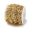 Brass Glass Link Chains CHC-R001-06G-02-3