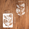 Large Plastic Reusable Drawing Painting Stencils Templates DIY-WH0202-512-2