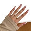 925 Sterling Silver Micro Pave Cubic Zirconia Finger Rings for Women RJEW-K253-14MG-3