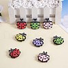 10Pcs 5 Colors Silicone Focal Beads JX773A-3