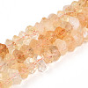 Natural Citrine Beads Strands G-N347-09A-03-2