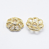 7-Petal Brass Caps KK-F727-73G-NF-2