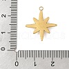 304 Stainless Steel Pendants STAS-P380-60G-3
