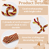 20 Yards 3-Ply Polyester Twisted Cord OCOR-WH0086-99B-04-4