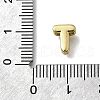 Brass Micro Pave Cubic Zirconia Letter Multi-Strand Links KK-D295-32G-20-3