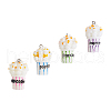 Resin Pendants RESI-CJ0001-58-3