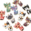 10Pcs Alloy Enamel Pendants ENAM-FS0001-82-3