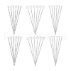   36Pcs 3 Styles 925 Sterling Silver Eye Pins STER-PH0002-65-7