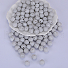 Round Silicone Focal Beads SI-JX0046A-40-1