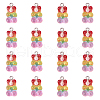 Resin with Gold Foil Pendants RESI-CJC0014-05-1