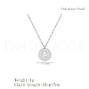 Stylish Stainless Steel Viking Symbol Triple Horn Of Odin Pendant Necklaces for Women Daily Wear YY3544-2
