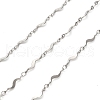 304 Stainless Steel Wave Bar Link Chains CHS-A016-55P-A-1