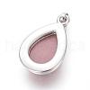Natural Rhodochrosite Pendants G-L512-C08-5