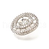 Brass Micro Pave Cubic Zirconia Pendant Bails KK-M312-28P-2