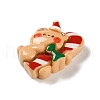 Christmas Theme Opaque Resin Cabochons RESI-F053-B06-2