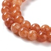Dyed Natural Malaysia Jade Beads Strands G-G021-02A-12-3