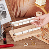 Wood & Acrylic Ring Display Risers RDIS-WH0001-30-3