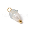 Flower Acrylic Charms PALLOY-JF03588-11-4