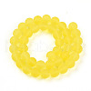 Transparent Glass Beads Strands GLAA-T032-T10mm-MD12-2