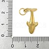 304 Stainless Steel Pendants STAS-P391-01F-G-3