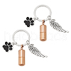 Alloy Enamel Keychain KEYC-NB00008-8