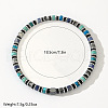 Bohemian Natural Moonstone & Sodalite & Picasso Stone Cylinder Beads Stretch Bracelets for Men WA6560-5