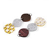 Printed Acrylic Big Pendants OACR-N144-03-2