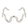 Non-Tarnish 304 Stainless Steel Open Cuff Bangles BJEW-Z065-04P-2