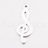Treble Clef Pendants TIBEP-R315-S-LF-3
