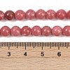 Natural Thulite Beads Strands G-Z044-A02-01-4