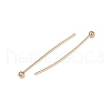 Brass Ball Head Pins KK-P309-03G-2