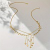 Heart Star Iron & Brass & Alloy Tassel Double Layer Waist Chains for Bikini FS-WGFEFD2-01-3