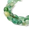 Natural Green Onyx Agate Beads Strands G-K395-A08-01-4