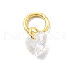 925 Sterling Silver with Cubic Zirconia Charms STER-Q004-05A-G-1