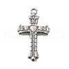 304 Stainless Steel Pendants STAS-Q362-06B-P-1