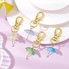 Umbrella Acrylic Pendant Decorations HJEW-JM02963-1