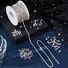 CREATCABIN DIY Tennis Chain Bracelet Necklace Making Kit DIY-CN0002-17-5