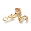 Brass Fold Over Clasp KK-H480-23G-2
