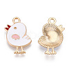 Alloy Enamel Pendants ENAM-S119-004A-1