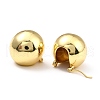 Brass Hoop Earrings EJEW-D273-01G-2