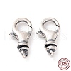 925 Sterling Silver Swivel Clasps STER-D036-08AS-4