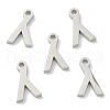 Non-Tarnish 304 Stainless Steel Charms STAS-G244-01L-1