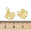 Brass Charms KK-S527-15G-3
