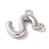 Rack Plating Brass Pendants KK-L216-003P-S-2